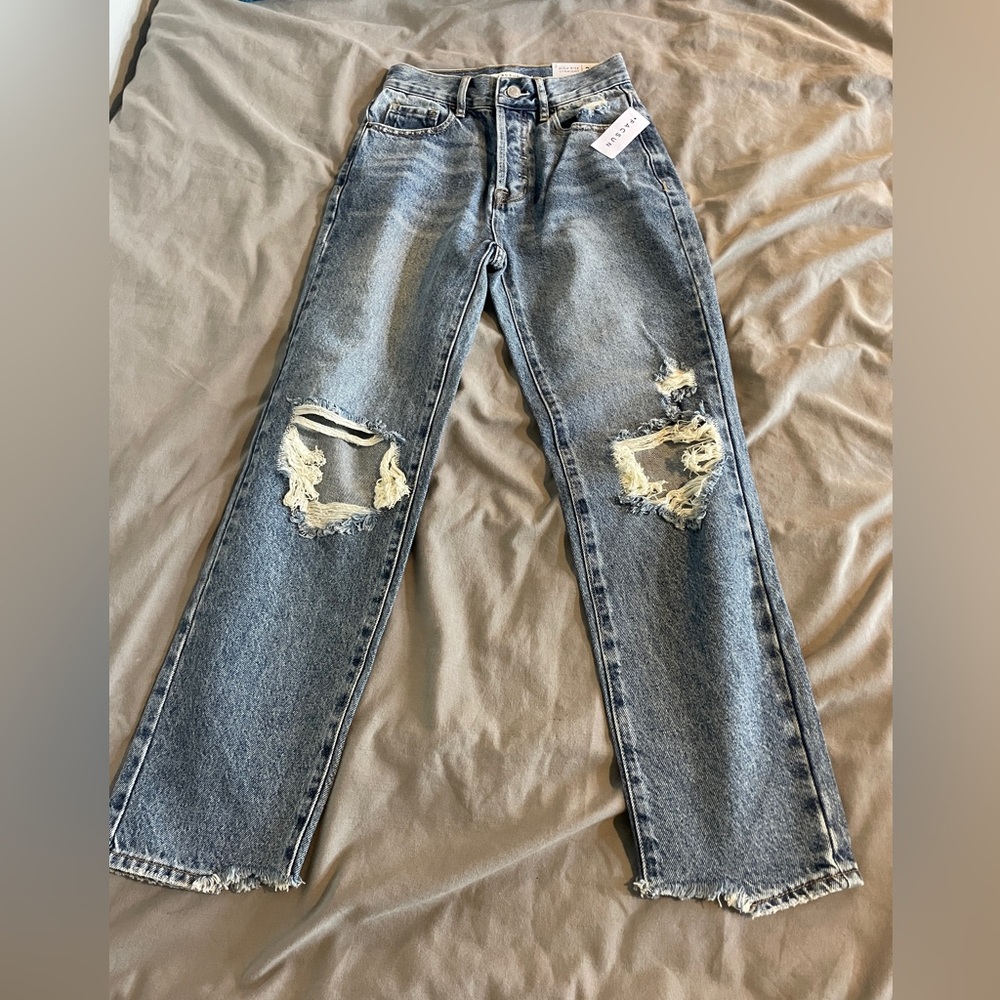 Pacsun High Rise Straight Leg jeans
